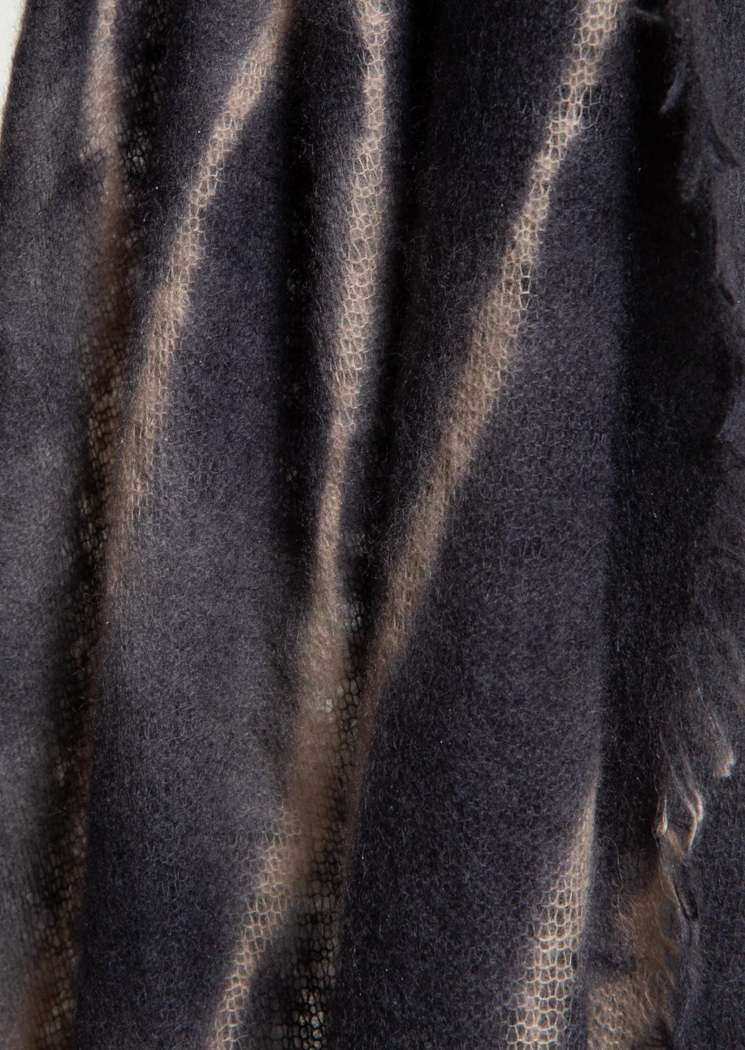 Lightweight Open Knitted Tie Dye Shawl
