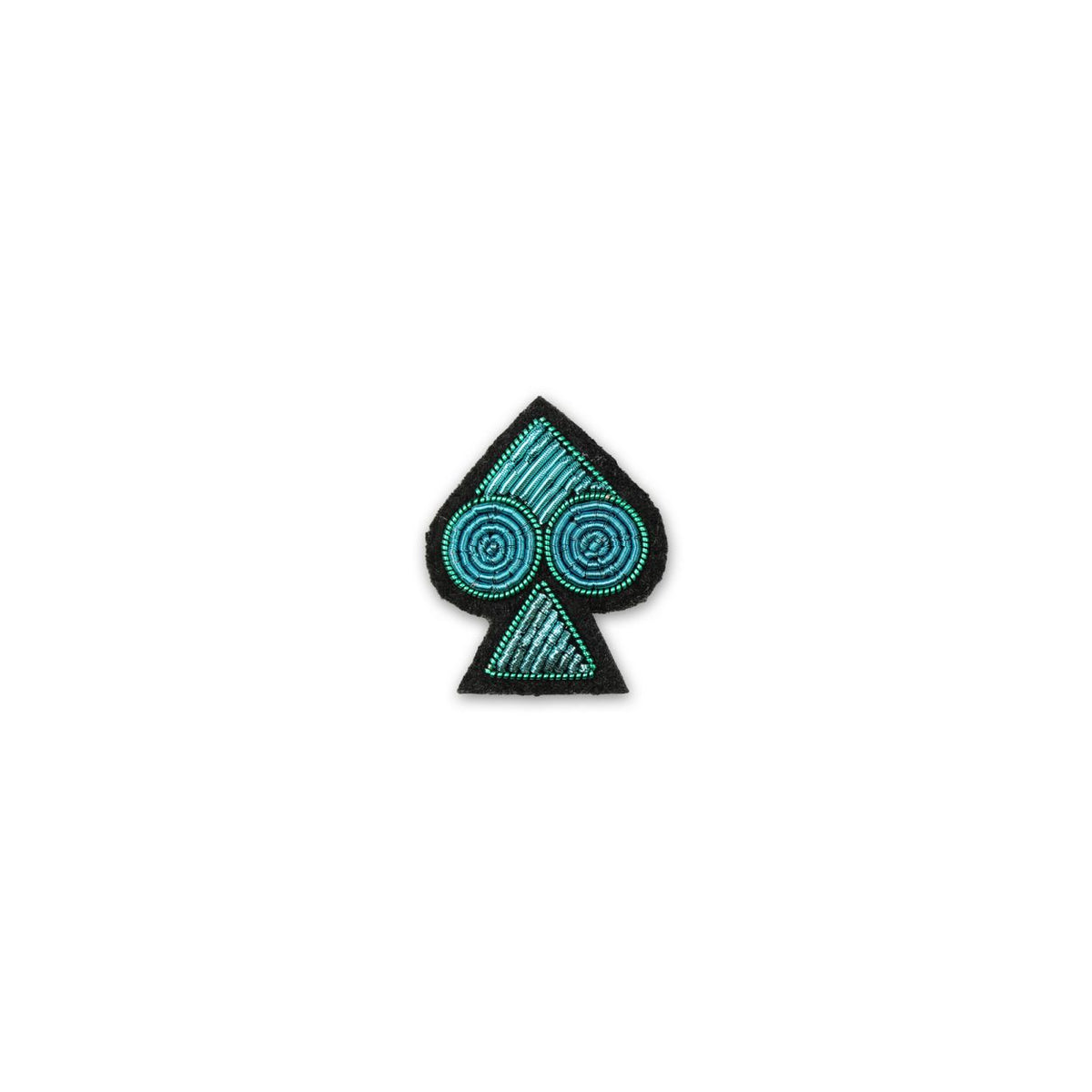 Spade Card Brooch