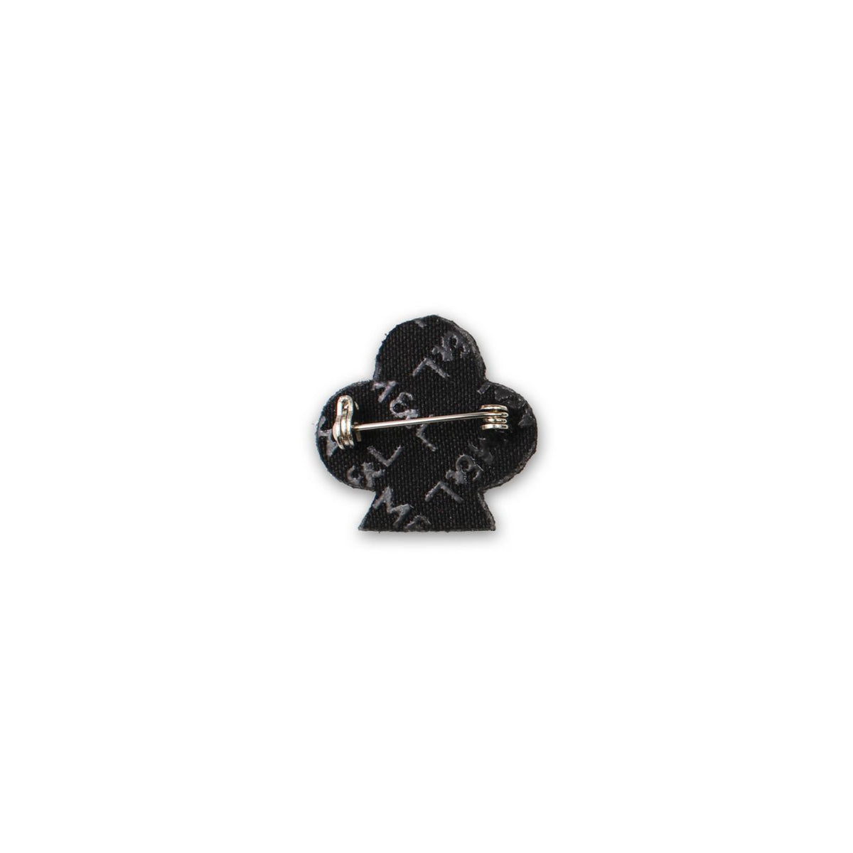 Club Card Brooch