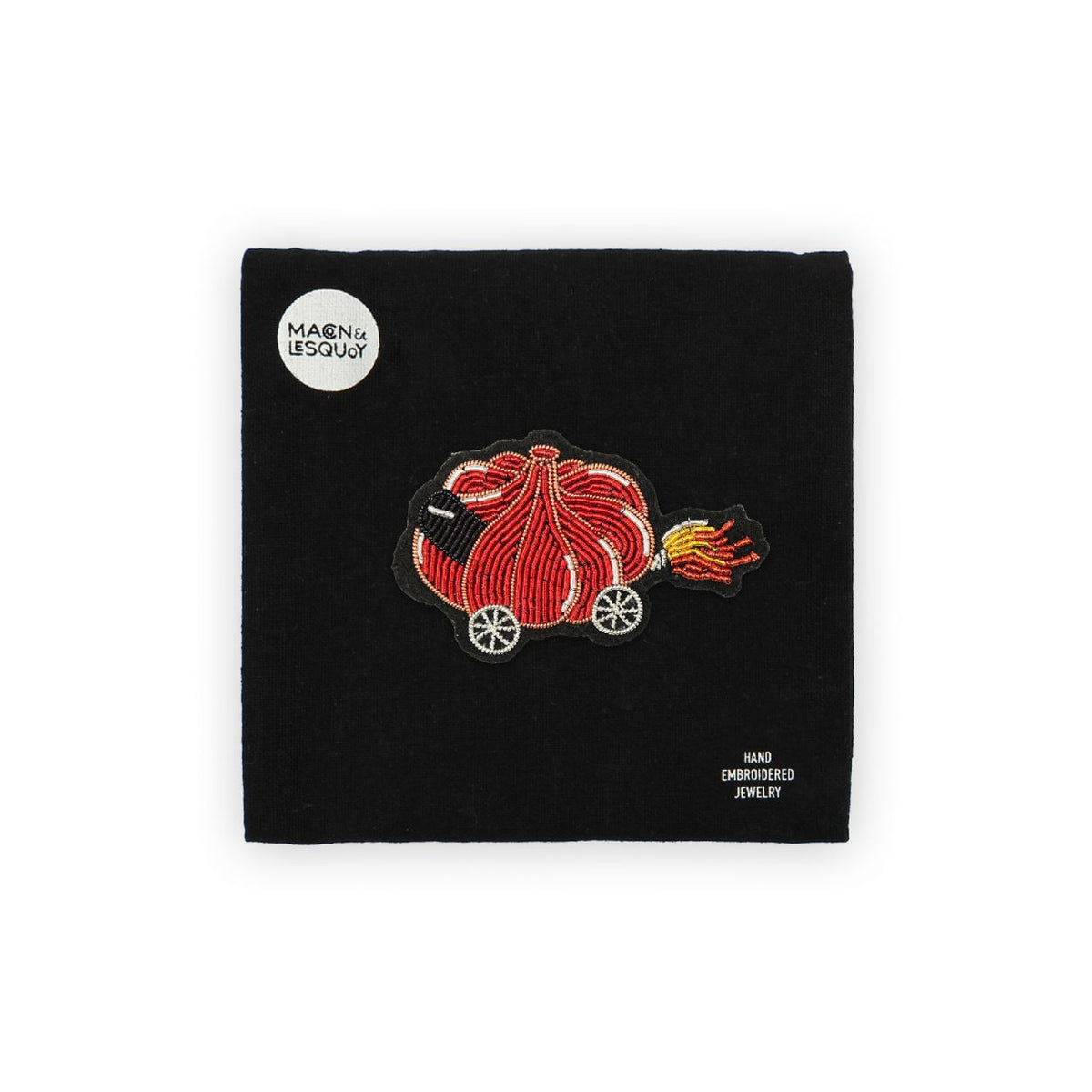 F1 Pumpkin Brooch