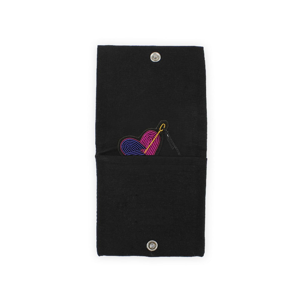 Patched-Up Heart Brooch