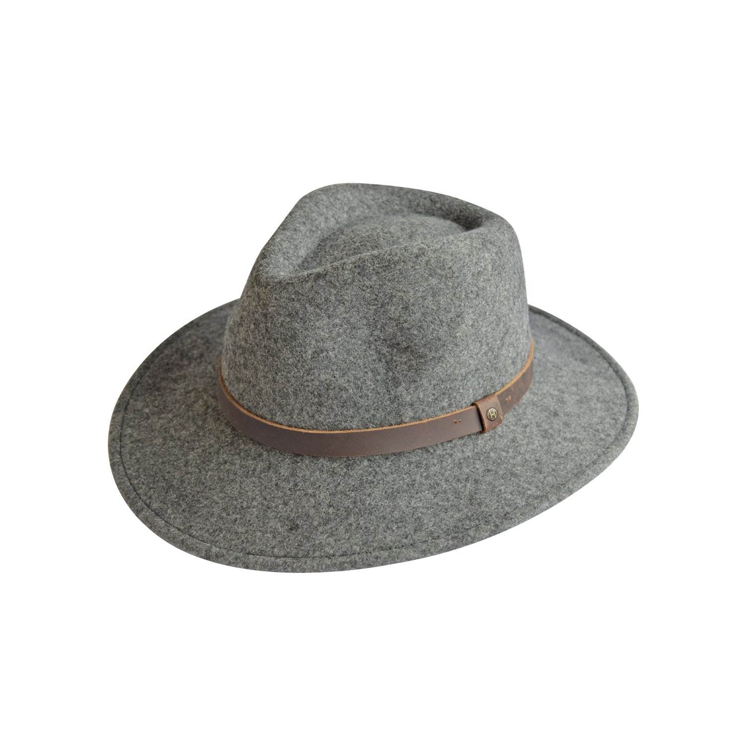 Wilde Fedora - Mixed Grey