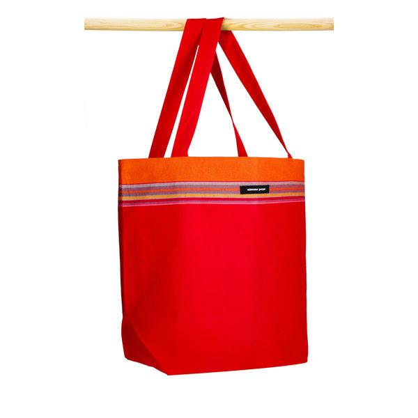 Large Kikoy beach bag  -  Carbet