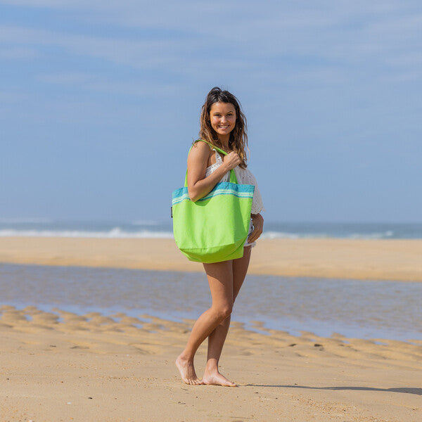 Large Kikoy Beach Bag Ile de re