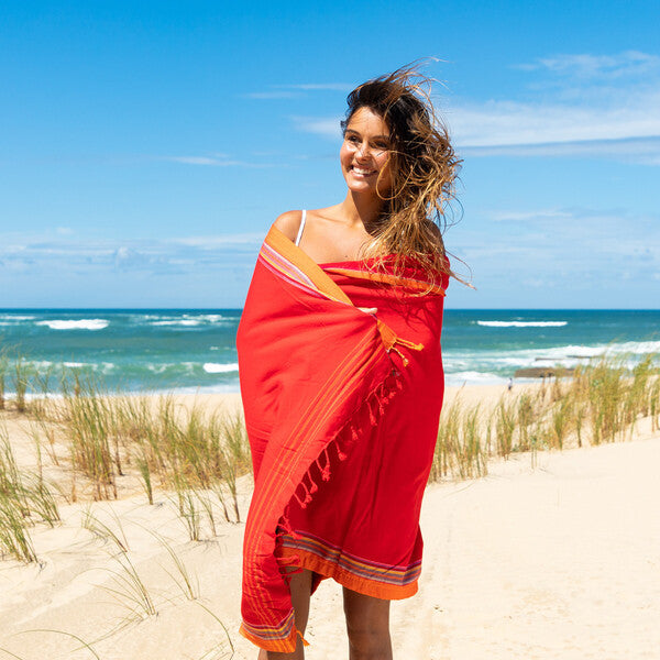 Kikoy beach towel - Carbet