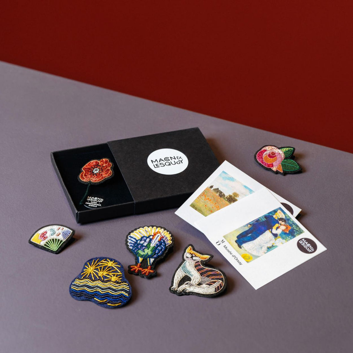 Vincent's Night Brooch