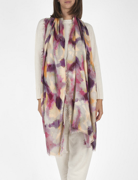 Lumaca Mc Print Stole - Pink