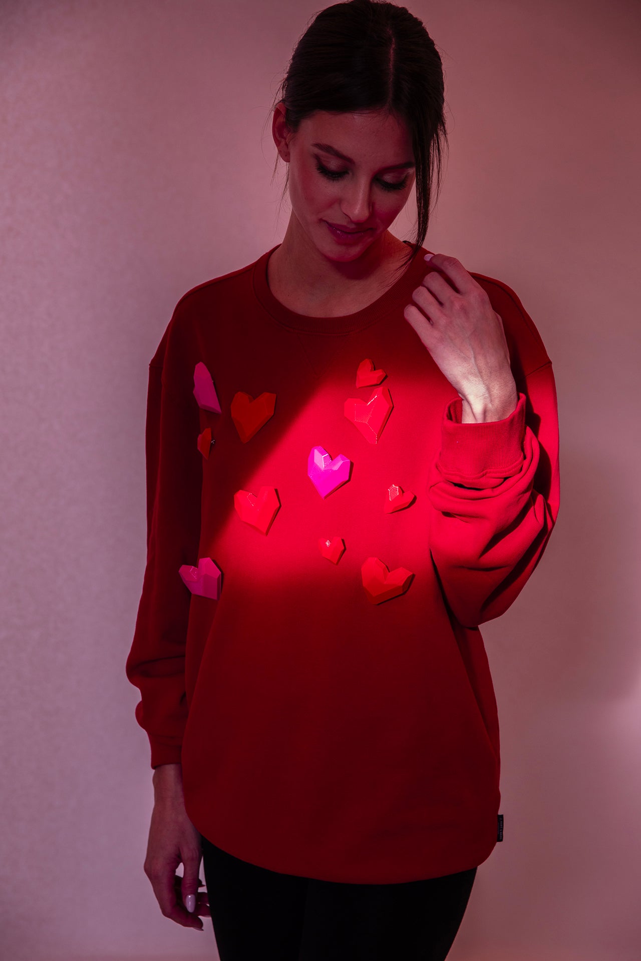 Heart Brooch XS - Blue Gold