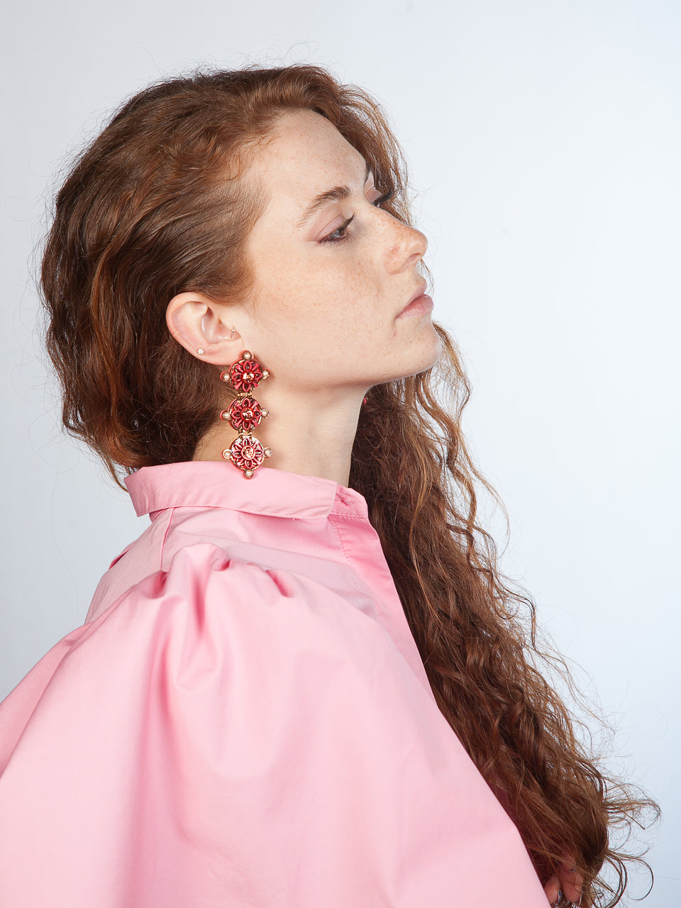Marina Pink Earrings