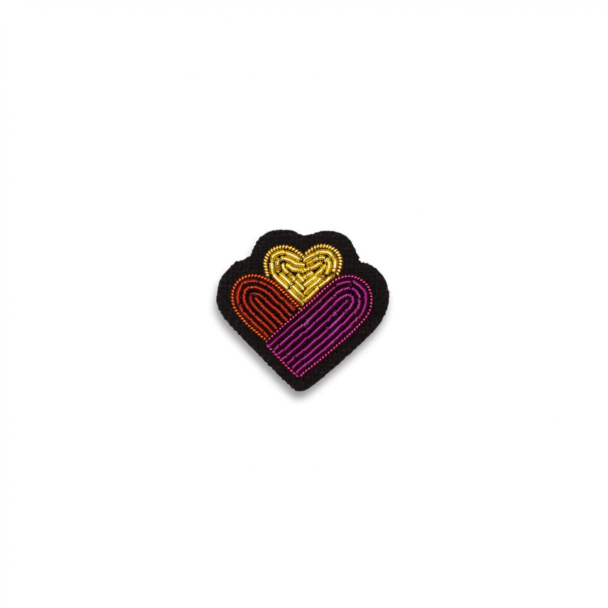 Mini Family Hearts Brooch