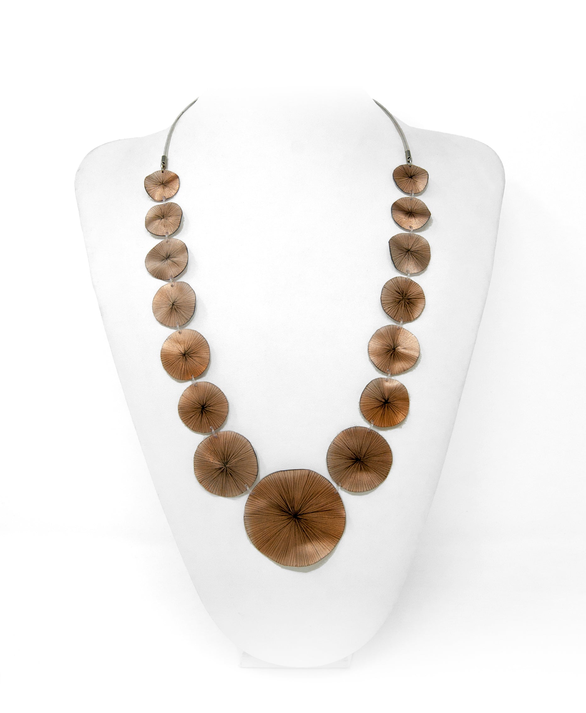 Necklace BLOOM small - Bronze