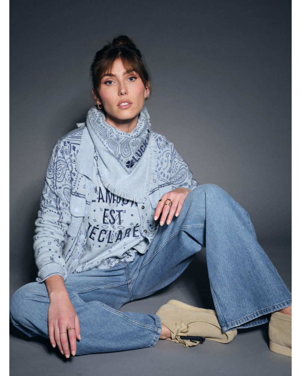 Route 66 Wool Sweater – Bandana