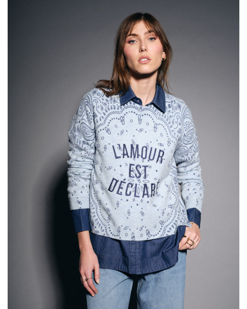 Route 66 Wool Sweater – Bandana