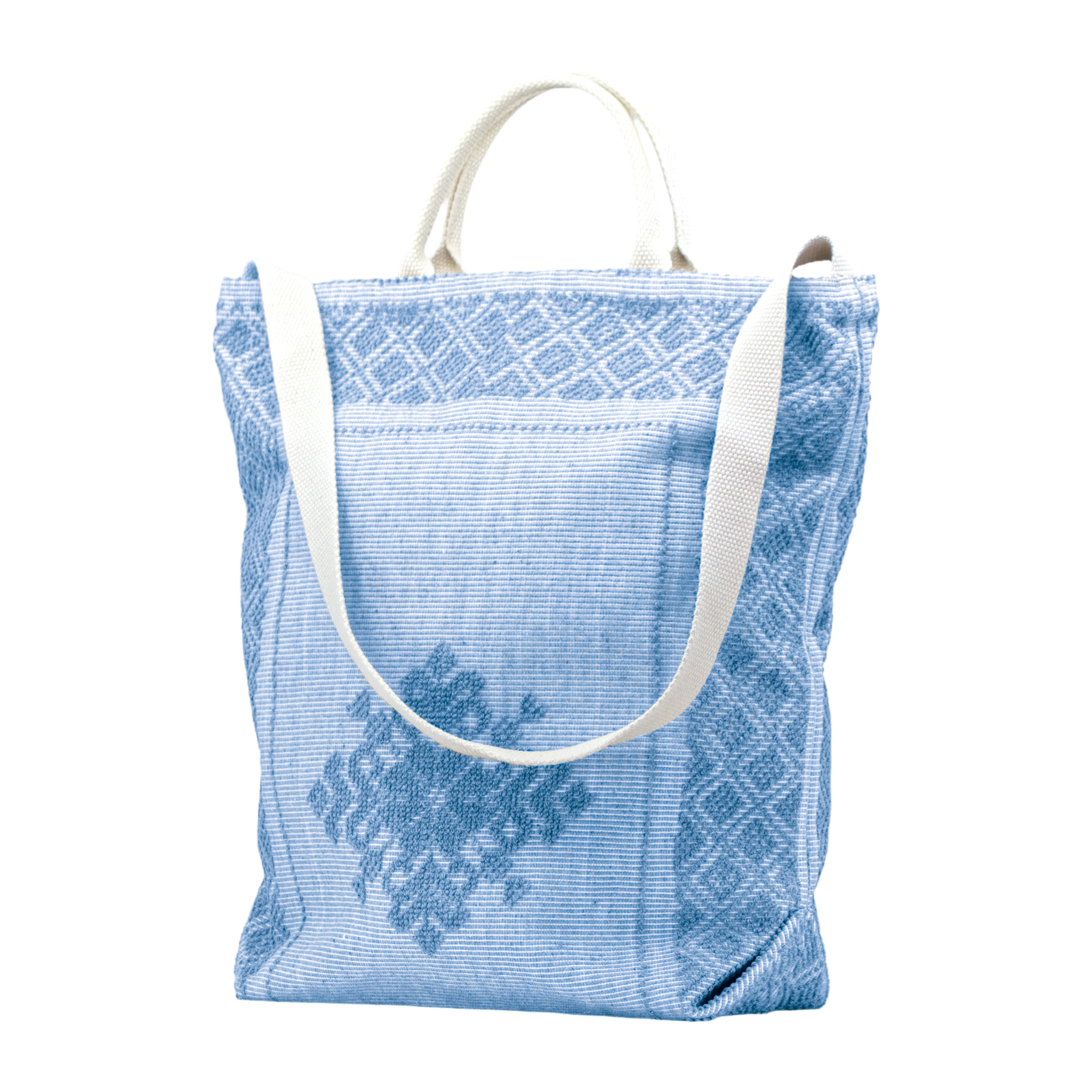 Cotton Tote Blue