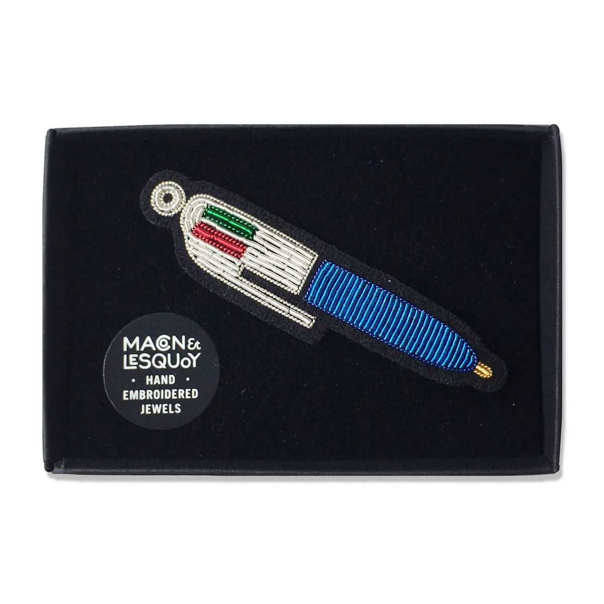 Four-Color Pen Brooch