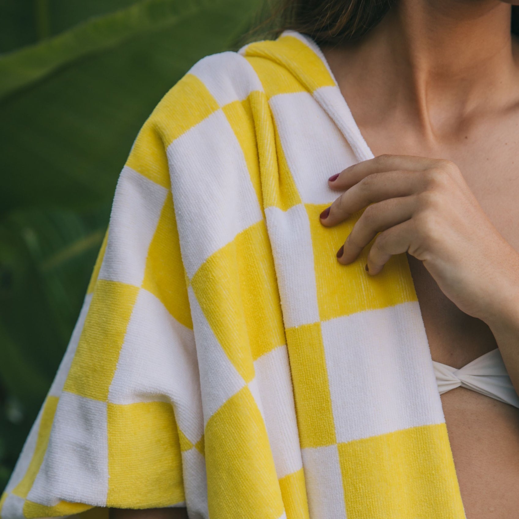 Gibalta Checquered Beach Towel