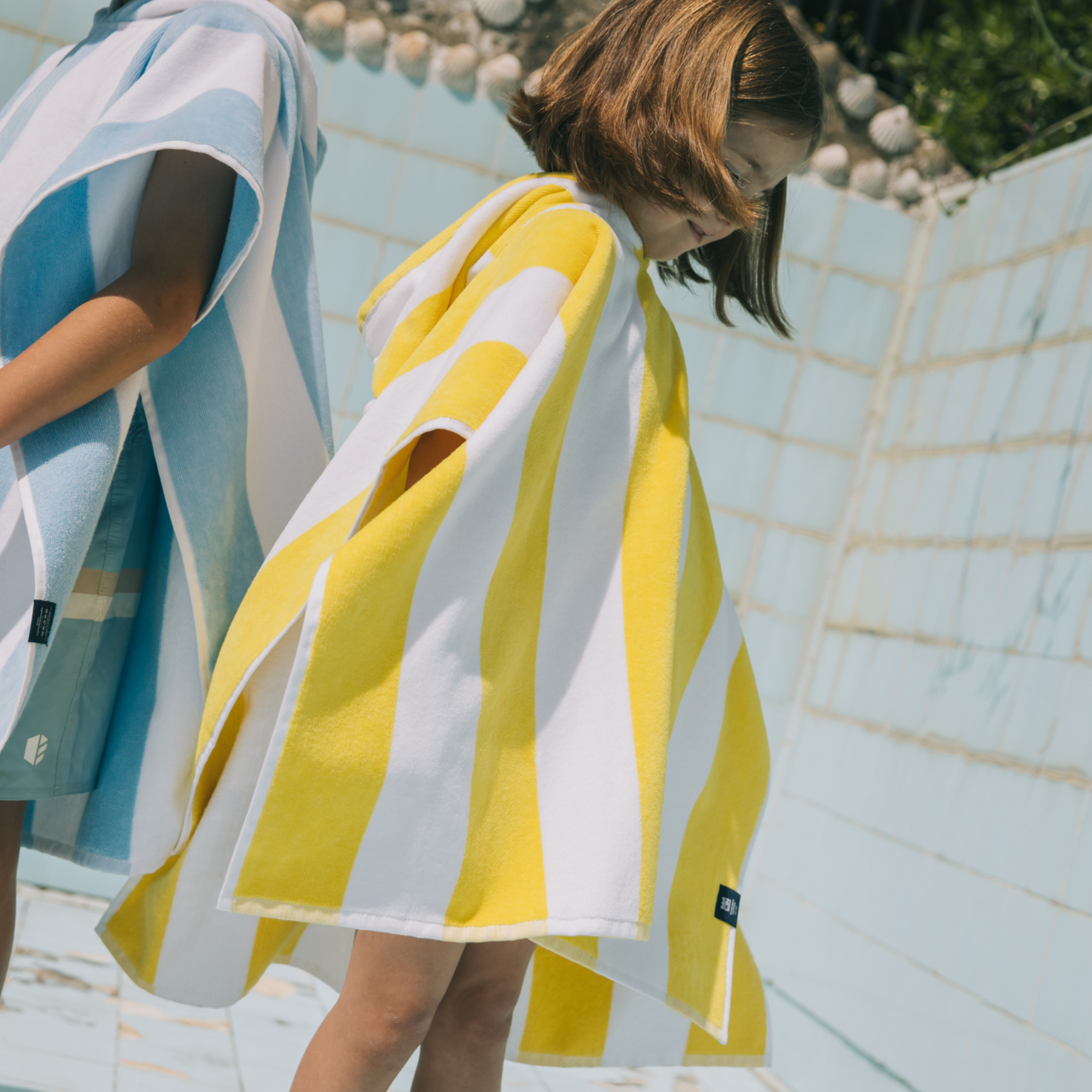 Gibalta Striped Beach Towel