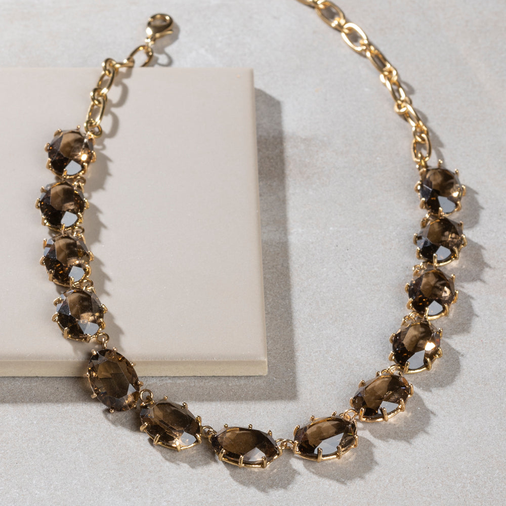 Anita Necklace Taupe