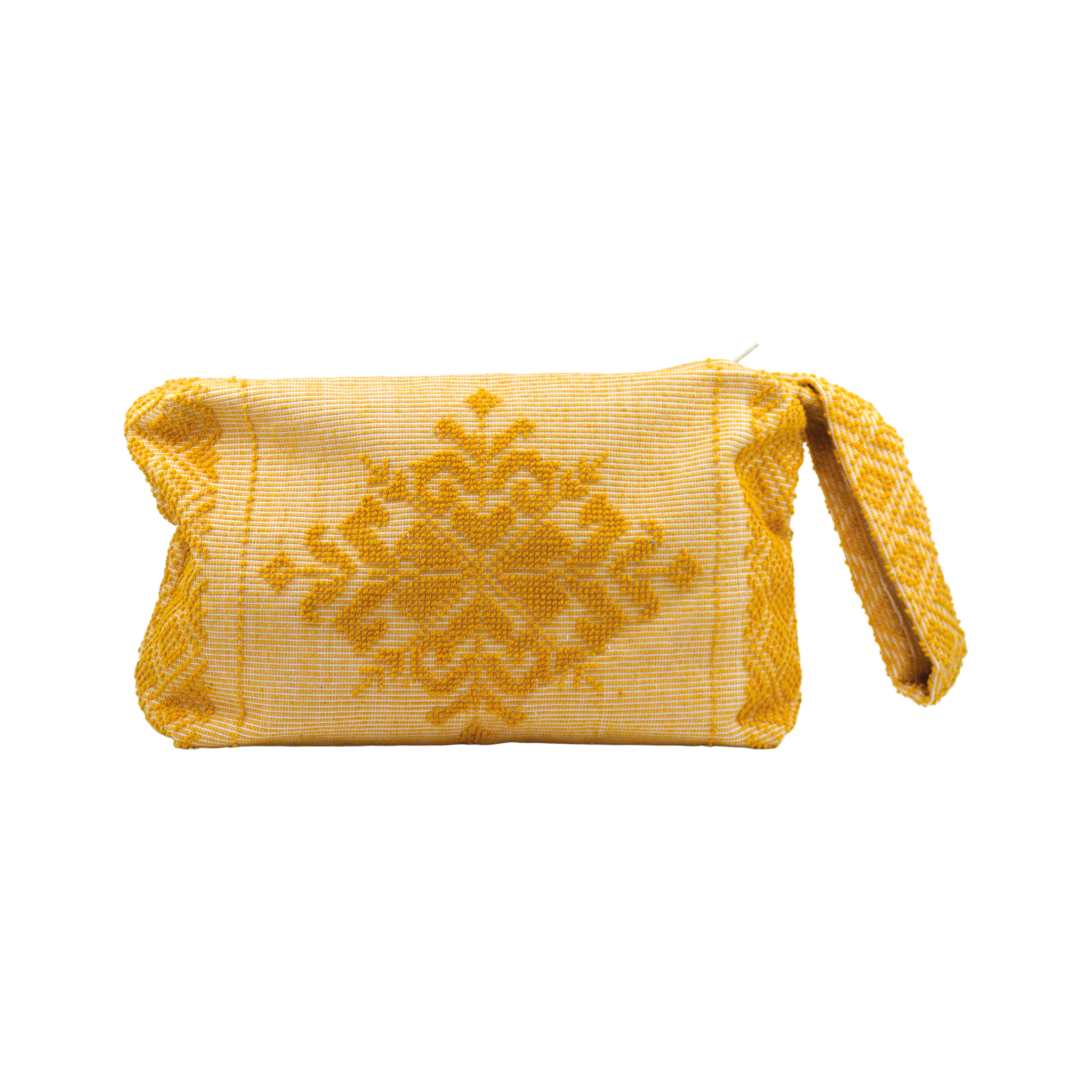 Cotton Wristlet Yellow