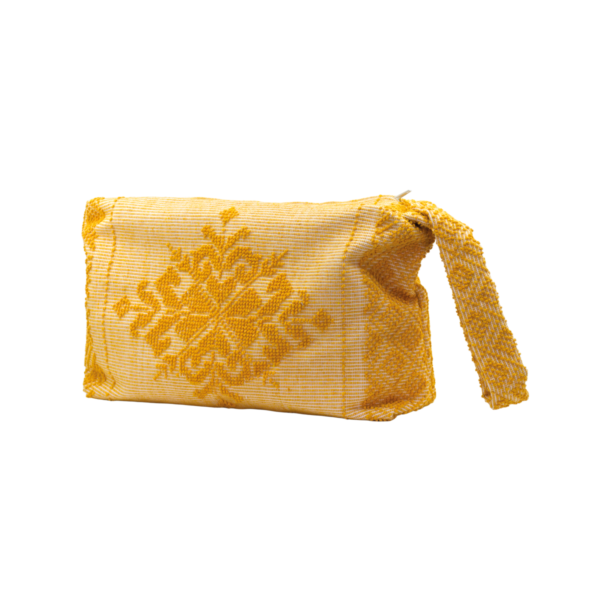 Cotton Wristlet Yellow