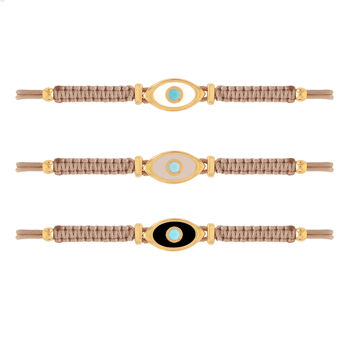 Rope Bracelet W Eye Center