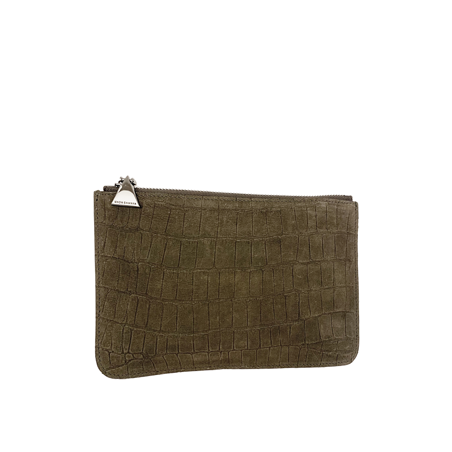 Top Zip Pouch - Olive