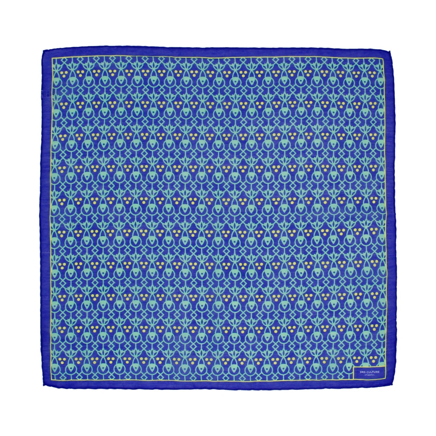 Mahi Pocket Square - Blue