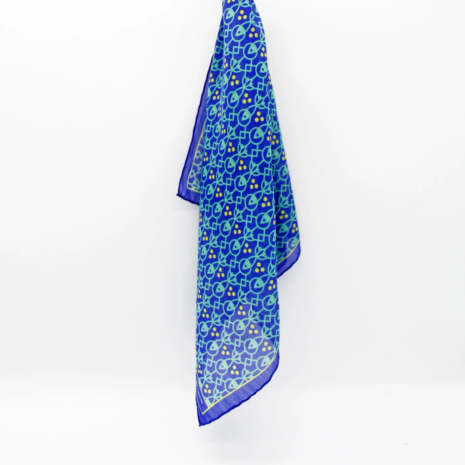 Mahi Pocket Square - Blue