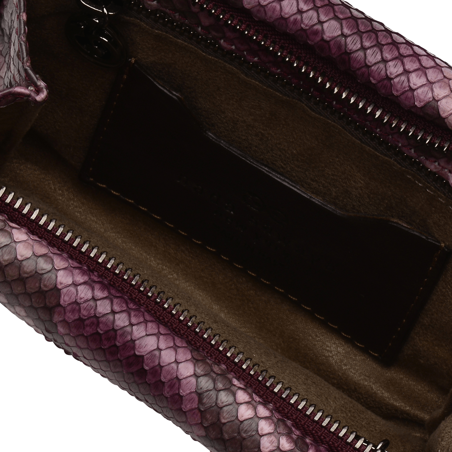 FL by NADA SAWAYA Mini Bags Burgundy Bibi - Mini Python bag
