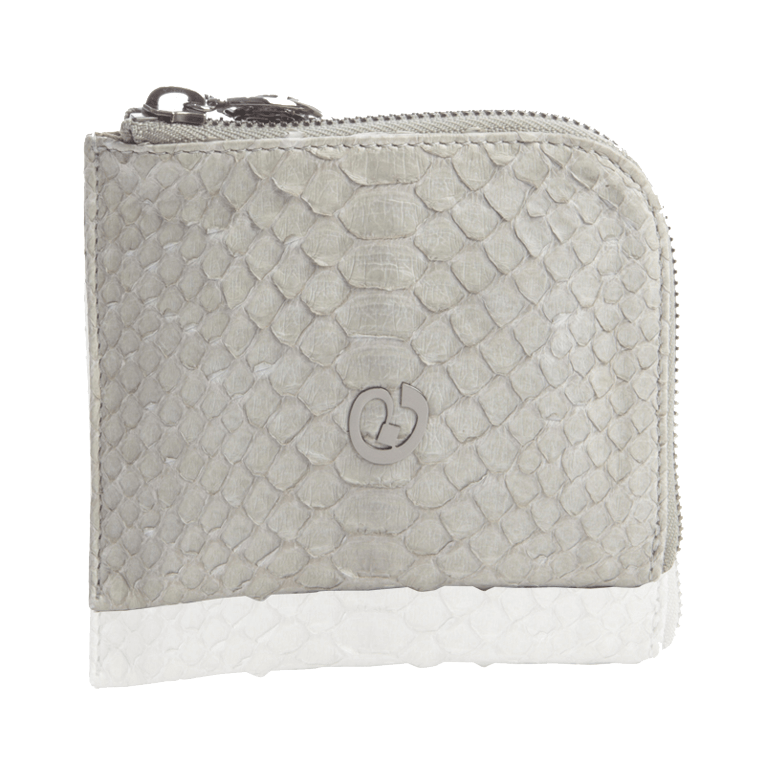 FL by NADA SAWAYA Wallet Small Square Zip-Around Python Wallet